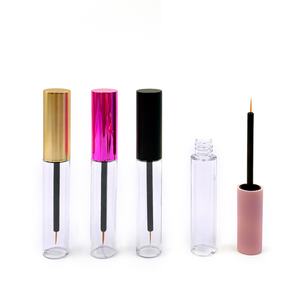 ขวดเซรั่มบำรุงขนตาแบบส่วนตัวขนาด 10 มล. พร้อมหลอดมาสคาร่าคู่แบบเปล่า ฝาสีทอง/สีเงิน - Product Image 4