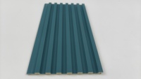 Panel de Pared WPC Coextruido con Grano de Madera 3D, Resistente al Agua y al Fuego, para Decoración de Villas, Hoteles, Hogares y KTV