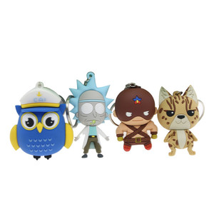 Kawaii <span class=keywords><strong>Anime</strong></span> Creative <span class=keywords><strong>Mar</strong></span> vel Cartoon Porte-clés Pendentif Accessoires Jouet Belle Poupée Porte-clés Cadeau D'anniversaire - Product Image 5
