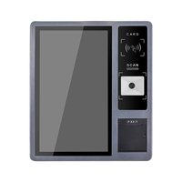 Caisse enregistreuse tout-en-un POS, écran tactile Android 21,5 pouces 1920x1080, imprimante de reçus à code-barres pour restaurant Bubble