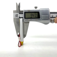 Baterai Lithium Polymer 3.7V 1200mAh NTC -20 Bentuk Strip Panjang yang Dapat Disesuaikan ℃ ~60 ℃   Baterai Lipo KC CB IEC untuk Sikat Gigi Elektrik