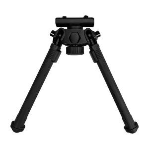 20mm đen chiến thuật margap Bipod Hợp kim nhôm <span class=keywords><strong>Tripod</strong></span> với nylon bền bánh răng chiến thuật - Product Image 2