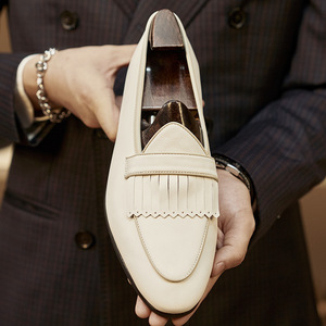 รองเท้าอ็อกซ์ฟอร์ดหนังแท้ ระบายอากาศได้ดี กันลื่น เหมาะสำหรับใส่ทำงานในออฟฟิศ - Product Image 4