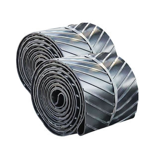EP/NN Chevron Desenli Konveyör Bant, ISO 9001 Sertifikalı Yüksek Eğimli Tasarım, Kum, Çakıl, Kömür ve Toplu Malzeme Taşıma İçin - Product Image 1