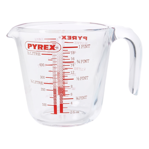 Caraffa dosa alimenti graduata (570ml) Transparente et Rouge 263B000 8016 - Product Image 2