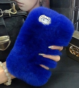 Ốp điện thoại lông thỏ thật 100% 15 màu sắc, bán chạy, sang trọng dành cho iPhone 5c 5s, iPhone 5c 5 5s 4 4s 6 6s 7 - Product Image 4