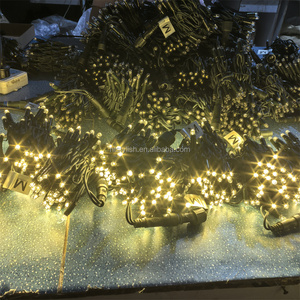 Không thấm nước ngoài trời <span class=keywords><strong>LED</strong></span> Cổ Tích chuỗi đèn 10m 100Led IP65 chất liệu cao su ấm trắng/lạnh trắng cho cây - Product Image 3