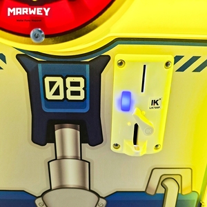 Hài hước đồng tiền hoạt động trong nhà trẻ em đánh tap nút nhịp điệu trò chơi máy nhỏ <span class=keywords><strong>Arcade</strong></span> trẻ em video âm nhạc trò chơi máy - Product Image 6