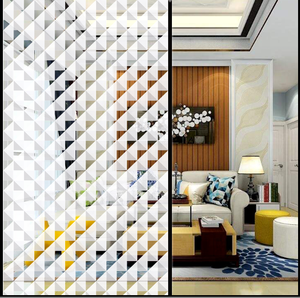 Pegatina de visor de la <span class=keywords><strong>era</strong></span> r 1,52x30m, autoadhesiva película decorativa de papel, transparente, Blanca, para proteger la privacidad de la sala de estar, nueva - Product Image 3