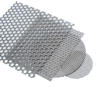 Grille de drainage principale personnalisée antidérapante en acier inoxydable perforé à œil de poisson pour passerelle industrielle