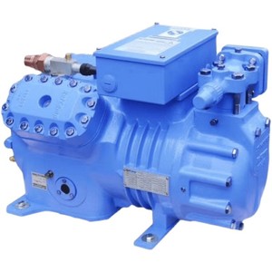 Compresseur à piston semi-hermétique Refco SP4LF 0600 SP4LF0800 pour stockage frigorifique, refroidissement par air, usage industriel - Product Image 1
