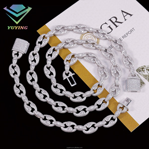 สร้อยข้อมือ/สร้อยคอเพชรโมอิสซาไนต์ VVS แท้ 100% ผ่านการทดสอบเครื่องตรวจสอบเพชร เงินแท้ 925 ชุบทอง 18K ประดับเพชรเต็มเส้น ได้รับการรับรอง GRA รูปแบบแปดเหลี่ยม - Product Image 2