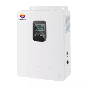 Làm việc mà không có pin CE 1500 Wát 24V DC đầu ra 220V App tùy chọn 1500 Watt 60A MPPT và 40A sạc lai năng lượng mặt trời Power Inverter