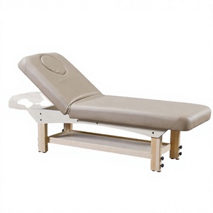 Camillas de Masaje Facial de Cuero PU de Alta Calidad para Hoteles Modernos, con Altura Ajustable Manualmente - Product Image 2