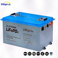 Batterie de chariot élévateur à moteur électrique 51,2 V 150 Ah à technologie LFP avancée, écologique, sans entretien pour véhicule industriel CE UL