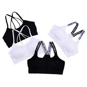 Sexy Women's High for Sports Bra for Gym & Yoga-Quick Dry Breathable Spandex/ Push-Up Tank <b>Top</b> - Product Image 1