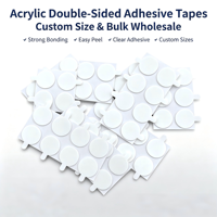 Points adhésifs double face à colle forte, résistants à l'eau, pour sceau de cire DIY, papier, mèches de bougies et artisanat