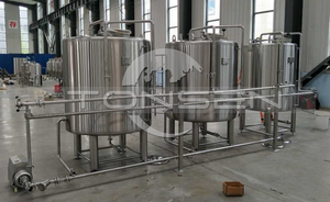 Tragbare 200lts 100lts 50lts Mini CIP reinigung ausrüstung für hause brauen maschine 2 oder 3 tanks - Product Image 4