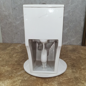 WC in Ceramica Monoblocco Sifonico O-297, 300/400mm, Vendita all'Ingrosso, Sanitari Moderni per <span class=keywords><strong>Bagno</strong></span> - Product Image 6