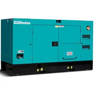 TimesPower generator diesel, mesin Jerman, Kedap suara, set generator diesel 25-825kva AC fase tunggal