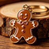 Fabricant de porte-clés en métal créatifs pour Noël, porte-clés en émail pour les événements festifs, les boutiques de cadeaux et les promotions