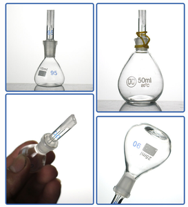 高ホウケイ酸ガラス実験用ピクノメーター仕様 ガラスガスピクノメーター 25ml 多仕様カスタマイズ - Product Image 6