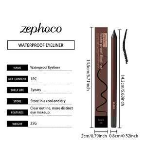 Stylo Eyeliner <span class=keywords><strong>Noir</strong></span> Zephoco pour la Beauté des Yeux, Imperméable et Anti-Décoloration, Stylo Gel Eyeliner Lisse et Fluide - Product Image 1