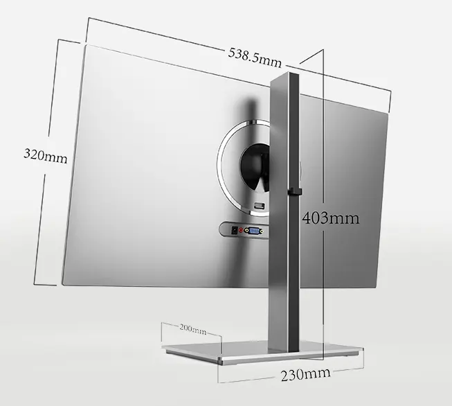 Ul-tra Slim Ips 24" 27" Led Computer Monitor Ips Monitor 16:9 Screen With Dp Computer Vga 1080P Monitor