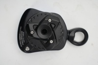 Ascendeur de vitesse d'escalade et dispositifs d'assurage de descendeur de rappel de 300KG pour corde de 10-12mm pour le sauvetage et l'arboriste
