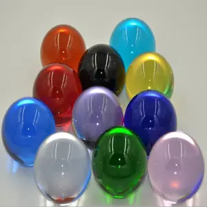 Bola de vidro transparente personalizada, bolas de vidro