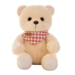 Lindo oso de peluche de 8 pulgadas, muñeco de oso pequeño, máquina de agarre, muñeca de boda, regalo de cumpleaños para niños y niñas, Unisex personalizado