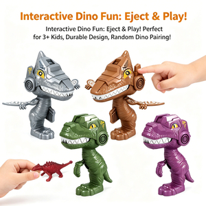 Juego de Dinosaurios de Juguete LK Toys con Expulsión, Modelo Interactivo con <span class=keywords><strong>Mini</strong></span> Figuras de Dinosaurios, Juguete Divertido de Simulación para Niños - Product Image 2