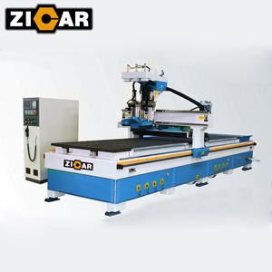 Machine à fraiser et à découper <span class=keywords><strong>cnc</strong></span>, à double broche, CR21, pour le travail du bois, - Product Image 1