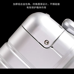 <span class=keywords><strong>Maleta</strong></span> grande de viaje de aleación de aluminio-magnesio, equipaje de negocios para hombres con ruedas, equipaje con ruedas, <span class=keywords><strong>Maleta</strong></span> de <span class=keywords><strong>cabina</strong></span> de mano - Product Image 3