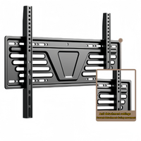 Economy LED LCD Flat Panel TV Soporte de montaje en pared Soporte de TV de acero fijo para pantallas de 32 ''-85'' para uso en la oficina