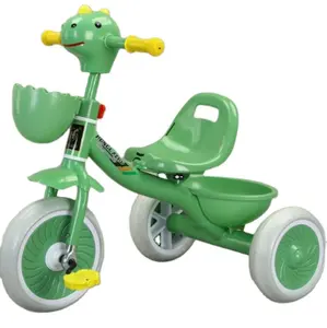 Bebek bisiklet anti-rollover pedalı bisiklet kova erkek ve kız sürgülü oyuncak araba çocuk üç tekerlekli bisiklet