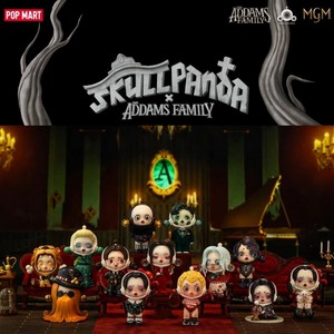 POP MART SKULLPANDA Serie <span class=keywords><strong>Familia</strong></span> <span class=keywords><strong>Addams</strong></span> Caja Sorpresa Coleccionable Figura Anime Adorable Adorno de Escritorio - Product Image 2