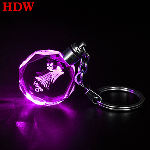 Vente en gros d'usine, <span class=keywords><strong>porte</strong></span>-<span class=keywords><strong>clés</strong></span> en cristal LED K9, <span class=keywords><strong>gravure</strong></span> au laser 3D personnalisée des douze signes du zodiaque, <span class=keywords><strong>porte</strong></span>-<span class=keywords><strong>clés</strong></span> en cristal - Product Image 5