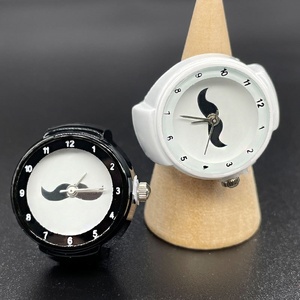 Reloj de Anillo de Marca Privada con Empaque Personalizado, Esfera Digital Minimalista, Reloj de Dedo de Cuarzo, Precio de Fábrica OEM - Product Image 4