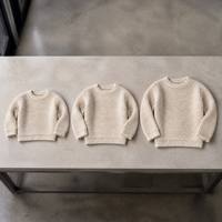 Productos de Algodón Orgánico Personalizados para Bebés, Suéter de Punto Suave y Transpirable, Jersey Grueso y Cálido para Bebés, Boutique para Recién Nacidos