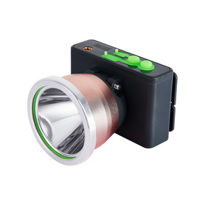 Lampe frontale LED rechargeable en alliage d'aluminium, étanche, pour camping et pêche en extérieur, lumière blanche 120 Lm/W - Product Image 1