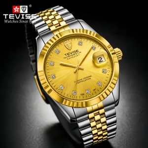 Reloj Automático TEVISE 629 OEM, Fabricante Chino, Logotipo Personalizado, Reloj Mecánico para Hombre, Acero Inoxidable, Marca Privada ODM - Product Image 3