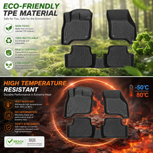 Tapetes 3D de TPE para Auto, Revestimiento para Piso de Auto, Alfombra para <span class=keywords><strong>Mazda</strong></span> <span class=keywords><strong>3</strong></span> Hatchback AWD 2019-2025 - Product Image 2