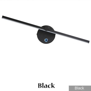 โคมไฟติดผนัง LED แบบเรียบง่ายทันสมัยสำหรับห้องนอนห้องนั่งเล่นแถบยาวสีดำสีขาวทองโคมไฟเชิงเทียนทองแดงติดในร่มสำนักงานบ้าน - Product Image 3