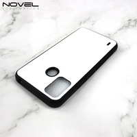 Novelcases Série ITEL 2D TPU+PC+Plaque en aluminium Sublimation Antichoc Design personnalisé Coque de téléphone unie Impression photo A48