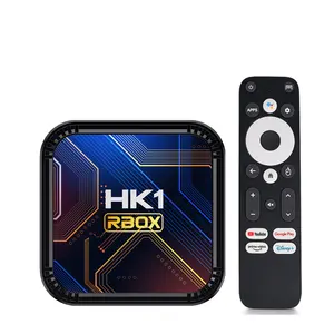 2023 android tv box 13.0 HK1 RBOX K8S RK3528 décodeur BT5.0 2.4G/5.8G wifi hk1 box 4K Smart tvbox lecteur multimédia le moins cher