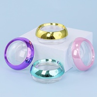 10g20g30g50g bouteille de capsule dorée boîte de safran acrylique de haute qualité boîte de rangement fournitures d'outils bouteille vide