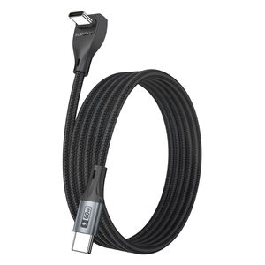 Cable de Datos SUNGUY de Nailon Trenzado Tipo C, Carga Rápida de 60W, Cable USB Personalizado, Garantía de 3 Años, Ecológico, Venta al Por Mayor de Fábrica - Product Image 6