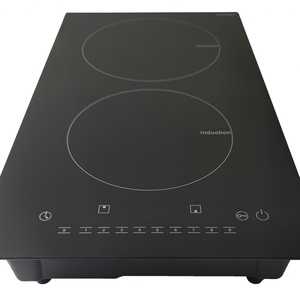 Placa de Inducción de 2 Quemadores, Estufa Eléctrica Integrada con Doble Centro de Inducción - Product Image 2