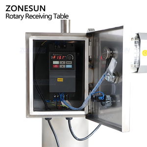 ZONESUN ZS-LP1200L Automatic Stainless Steel Rotary Accumulation Table Sorting <b>Machine</b> for Food <b>Processing</b> Packing <b>Machine</b> - Product Image 3